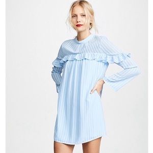 🌿ALI&JAY BABY BLUE SHEER DRESS